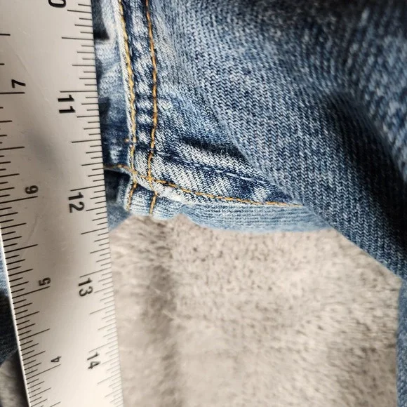 Vintage Levi's Jeans 505‎ Men's 34X31 (Tag 36X32) Blue Regular Straight Cotton - Picture 3 of 14